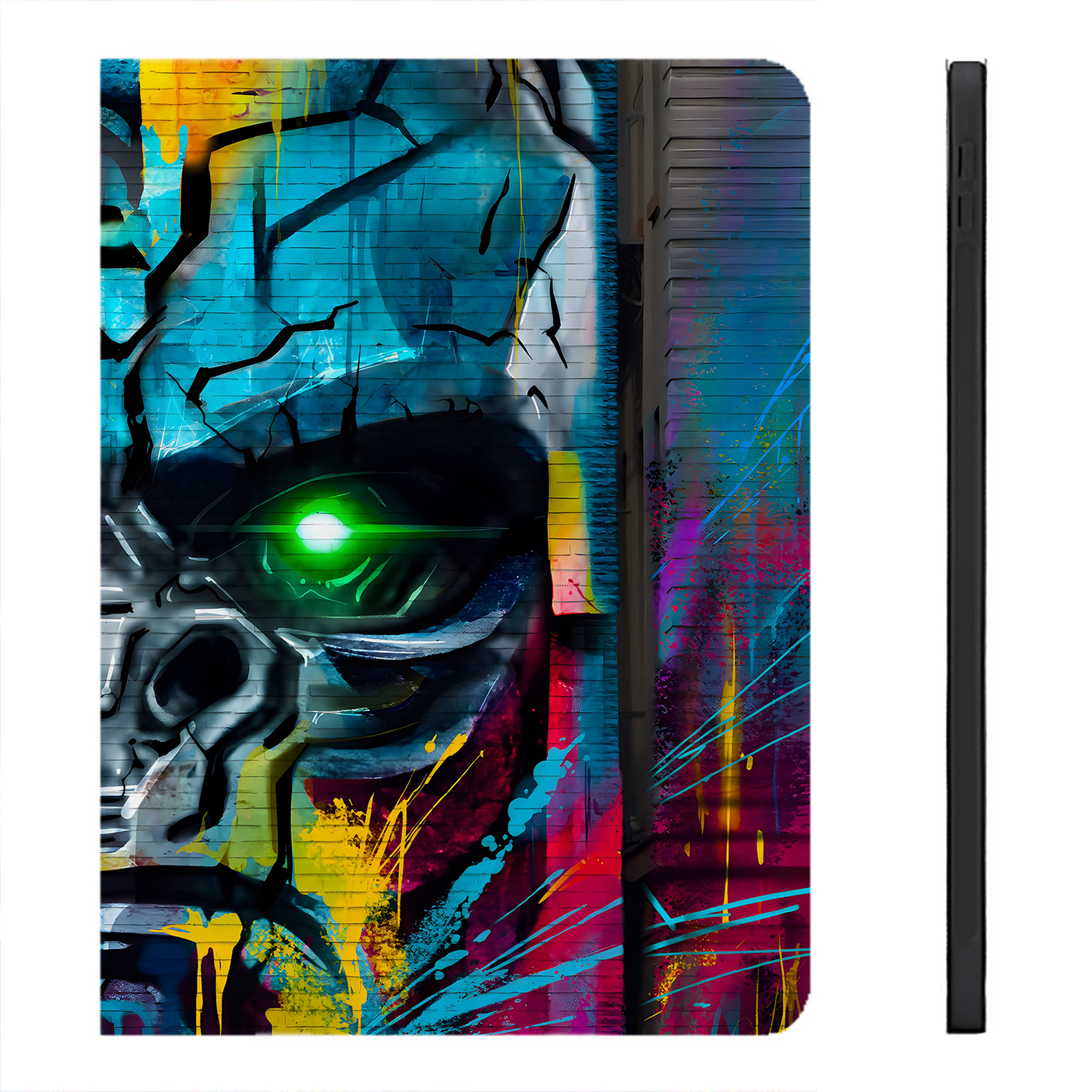（画像用） Transformers トランスフォーマー IPadケース ペンホルダー付き ブックスタイルデザイン